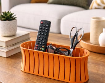 Minimalistiskt modernt skrivbord, bord, förvaringsorganisatör