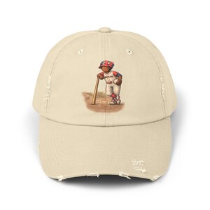 Muñeca Sin Rostro Baseball Unisex Distressed Cap