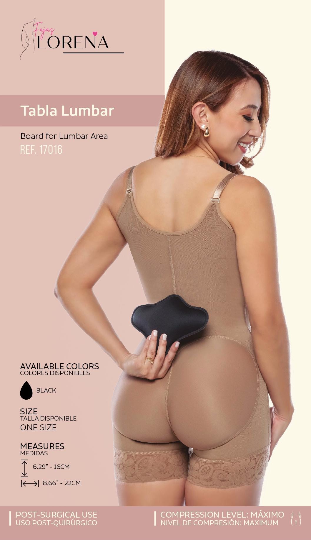 Shapewear Colombianas Reductoras Levanta Cola Post