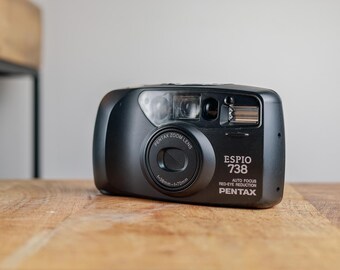 Nice Pentax Espio 738 35mm Compact Camera 38-70mm Zoom Lens #3 - Etsy