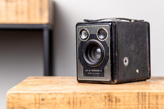 Kodak Brownie ヴィンテージカメラ 5台セット Vintage Kodak Brownie E Camera | 1950s Bakelite Box Camera - With