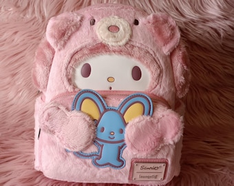 Loungefly Sanrio My Melody Bear Cosplay Mini Backpack