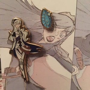 FE Corrin and Dragonstone Enamel Pin Set