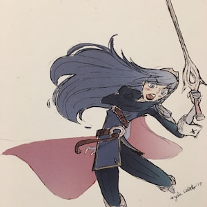 Lucina Postcard Print