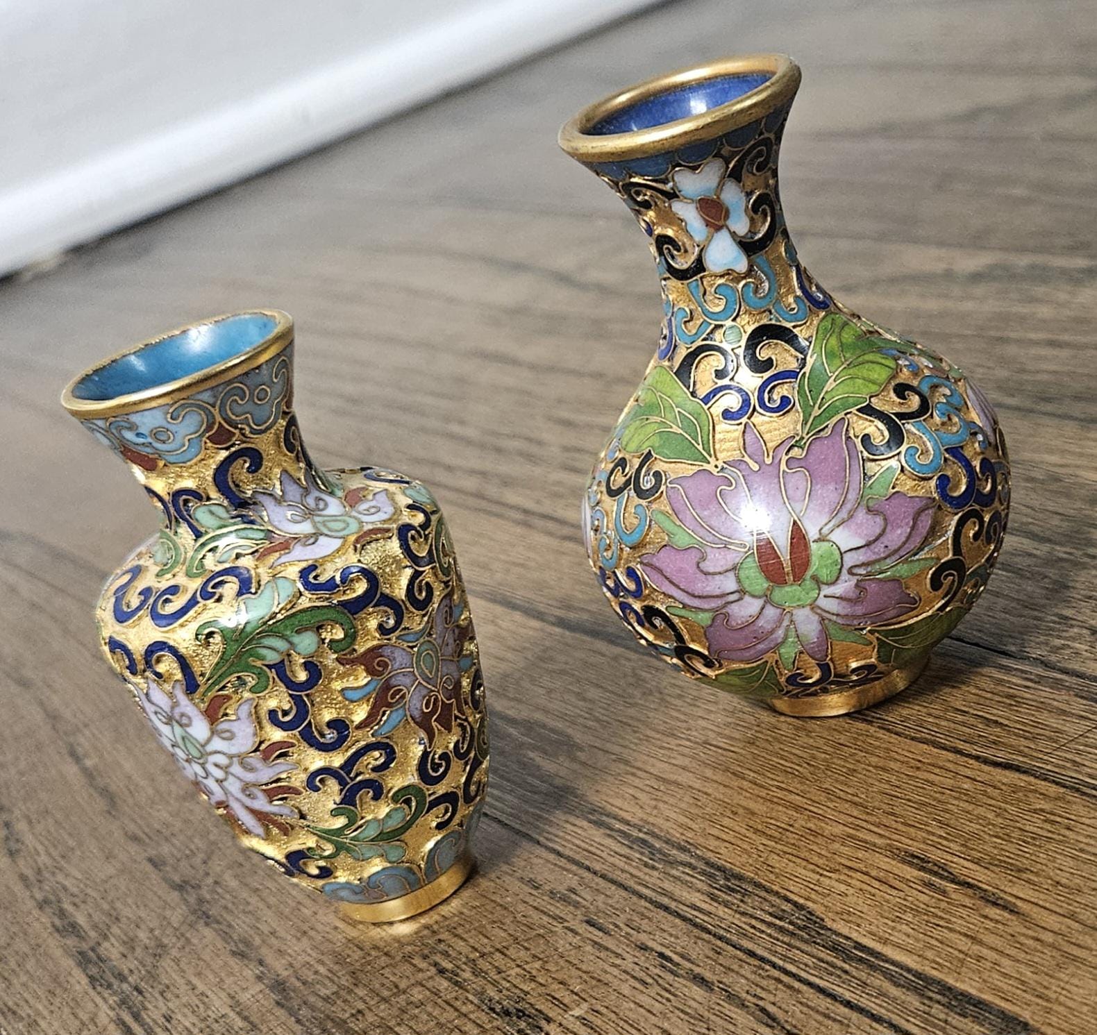 Chinese Cloisonne Vase - Etsy