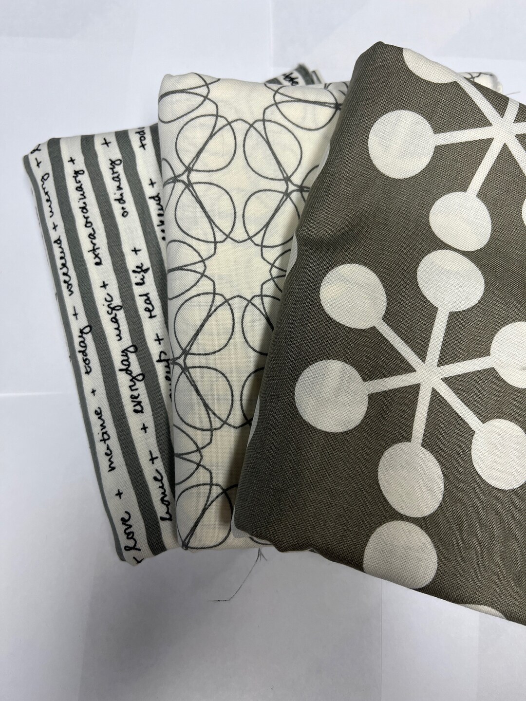 Quotation by Zen Chic // 3 Pc FQ Bundle Etsy