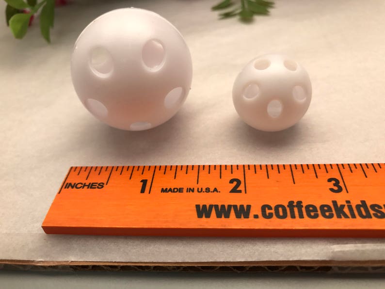 Large Rattle BALL // Noise Makers Rattle Inserts for Baby Toys Etsy