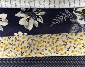 GINGHAM FOUNDRY 5 pc Half Yard Bundle Riley Blake Designs Fabric Bundle—last one!