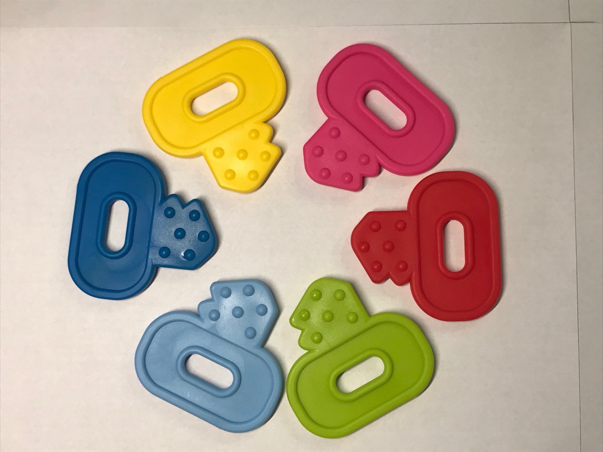 baby plastic keys