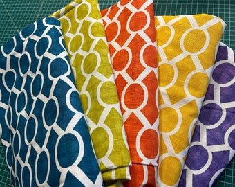 Premier Prints Inc SYDNEY slub duck upholstery fabric // 3 Yards each // Your Choice of Color -- BLuE OrAnGe PuRPLe YeLLoW GrEEn
