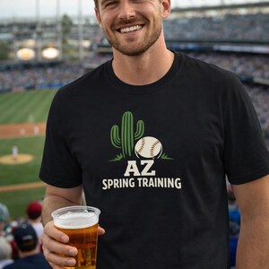 Arizona Spring Training Cactus T-Shirt | Baseball Major League