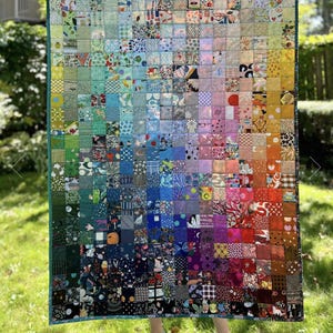 I Spy Rainbow Quilt V2