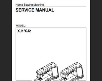Brother XJ1 Stellaire - Manual de servicio/reparación