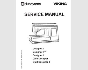 Husqvarna Viking Designer/Quilt Designer - Onderhoudshandleiding