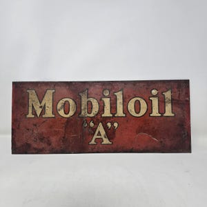 Mobil Oil Bottle - Etsy