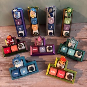 Inside Out Themed Fidget Clickers