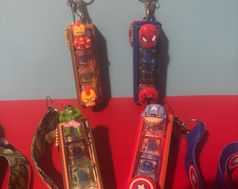 Super Hero themed Fidget Clicker
