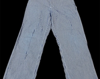 Jeans vintage Carhartt Carpenter Hickory Pattern anni 2000