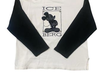 Vintage Eisberg X Disney Micky Maus Stickerei Pullover