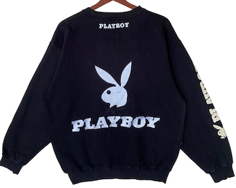 Vintage Playboy Embroidered Iconic Big Logo Sweatshirt