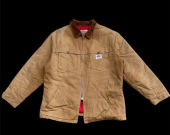 Vintage 90's Dickies Chore Duck Workwear Jacket Medium Dickies