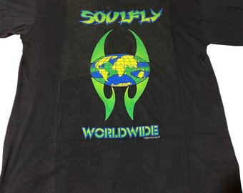 Vintage Soulfly Back to the Primitive M Size - Etsy