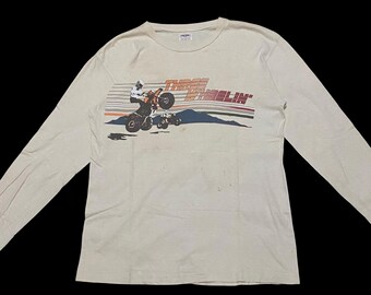 Maglietta a maniche lunghe Union Made Warehouse Dubble Works Three Wheelie Motorcross