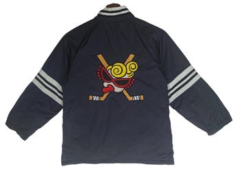 Hysterischer Mini gesticktes Big Logo Anorak Style Windbreaker