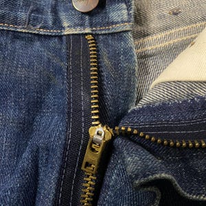 Vintage 80s Wrangler Blue Bell Sail Cloth Sanforized Jeans image 7
