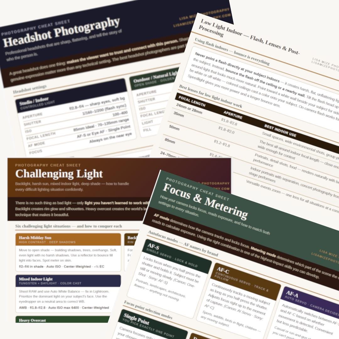 Family & Portrait Photography Cheat Sheets | Posing Guide | Children ...