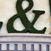 Moss Covered Letter Ampersand ( & ) - Wedding or Engagement Photo Shoot Prop ( 18 inches )