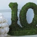 Rustic Table Numbers Moss Covered - Listing for 10 table numbers