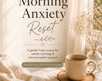 Werkboek ochtendangst resetten voor vrouwen | Zacht zenuwstelsel Routine, emotionele regulatie en rustige ochtend pdf