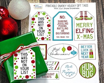 printable gift tags etsy