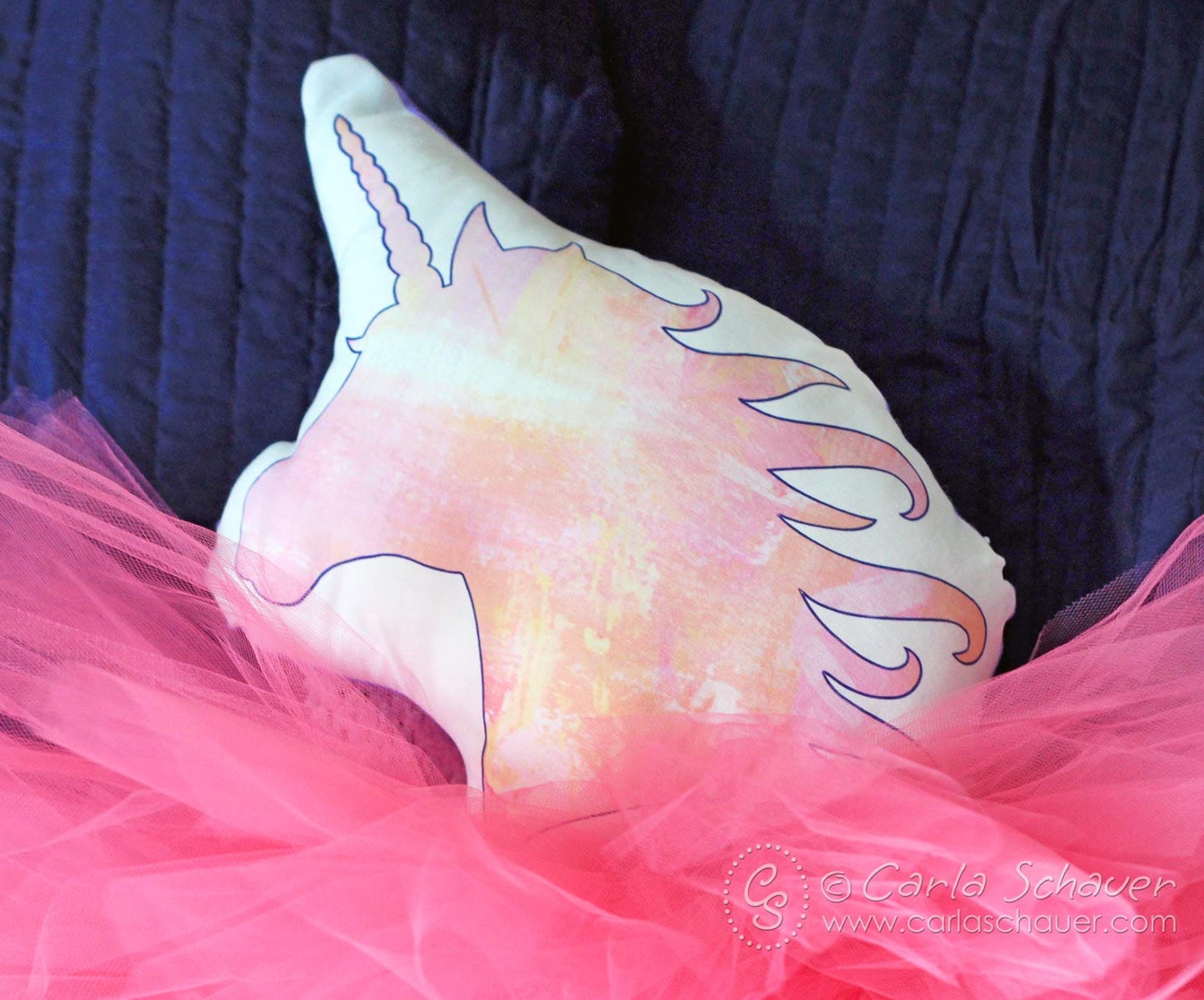 Pink Unicorn Shaped Pillow Unicorn Plush Accent Pillow Pink Etsy