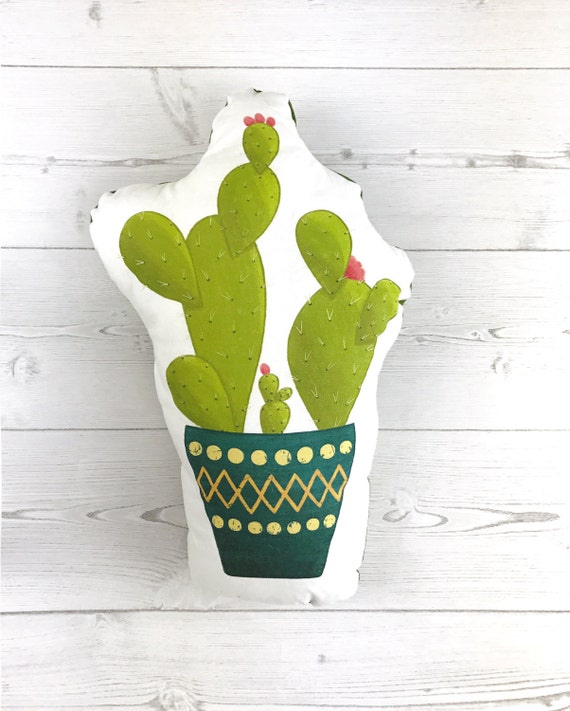 cactus shaped pillow
