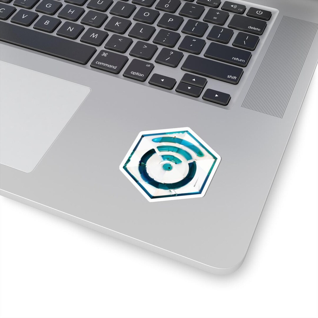 Openwrt Inspired Hexagonal Sticker | Router Firmware Mosaic Art ...