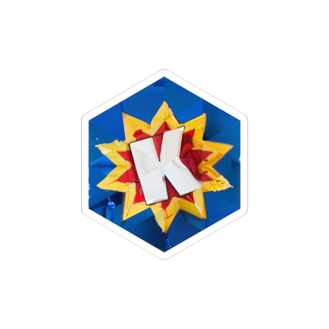 Komga Inspired Hexagonal Sticker | Manga Server Mosaic Art | Homelab ...