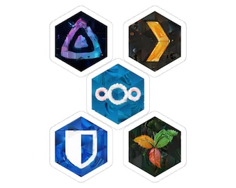 Pack d'autocollants pour applications auto-hébergées - Jellyfin Plex Nextcloud Vaultwarden Trilium