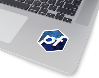 pfSense geïnspireerde zeshoekige sticker | Firewall-mozaïekkunst | Homelab-decor