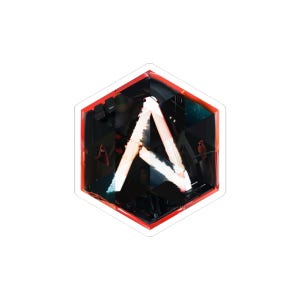 Ansible Inspired Hexagonal Sticker | Automation Tool Mosaic Art | DevOps Decor