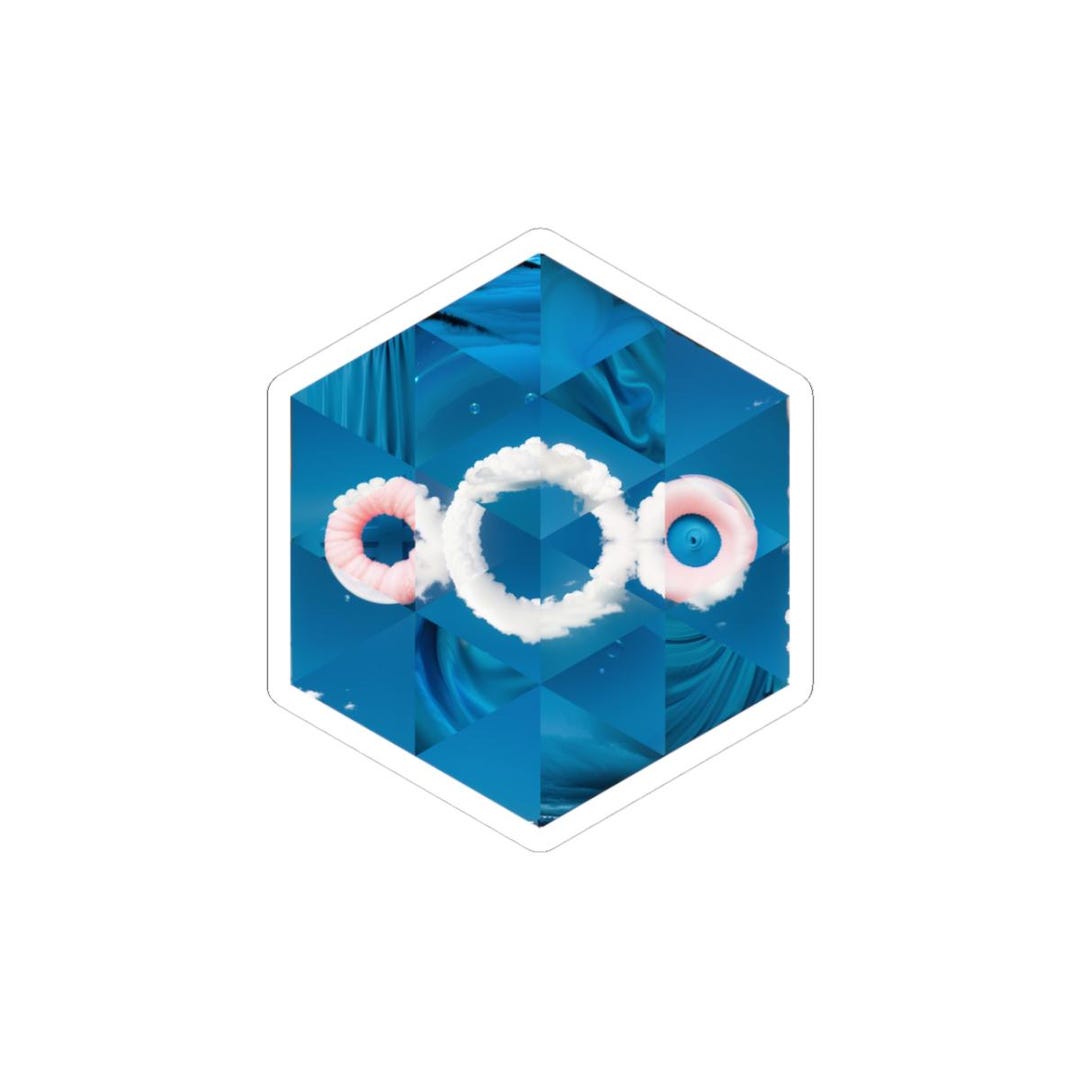 Nextcloud Inspired Hexagonal Sticker | Self-hosted Cloud Mosaic Art ...