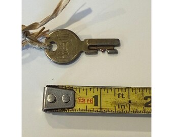Vintage Presto Koffer Schlüssel Ersatz Gepäck Aktentasche Schloss Schlüssel Metall Antik