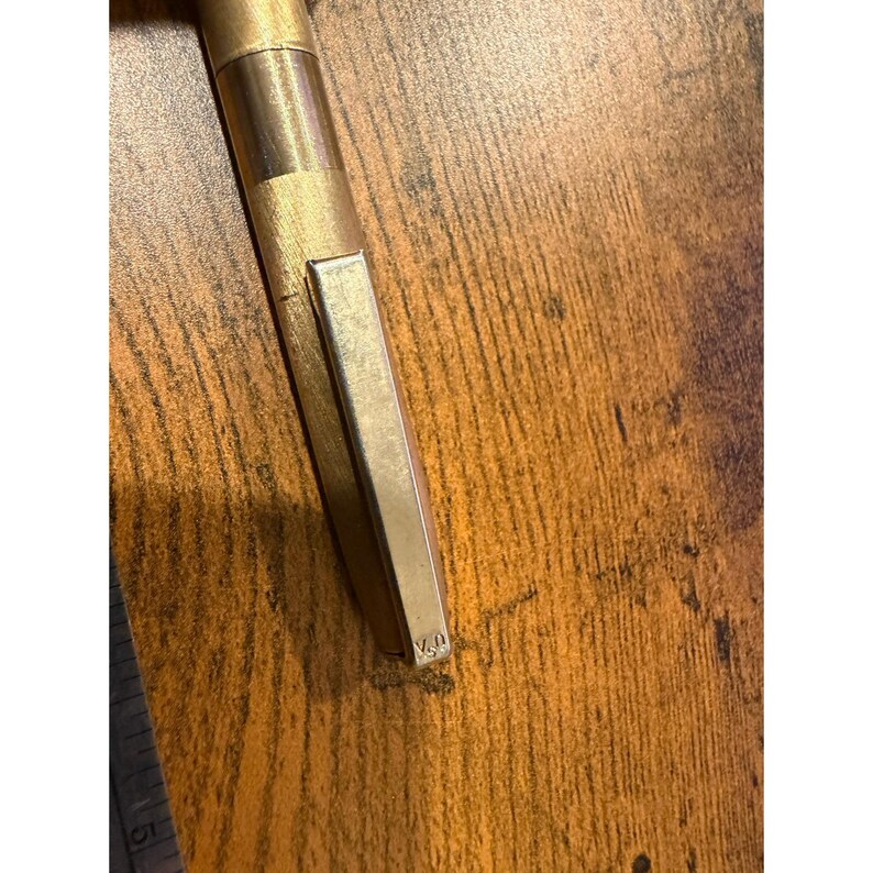 Bolígrafo Lamy 2000 vintage, Makrolon cepillado, Alemania Occidental, diseño Bauhaus. imagen 2