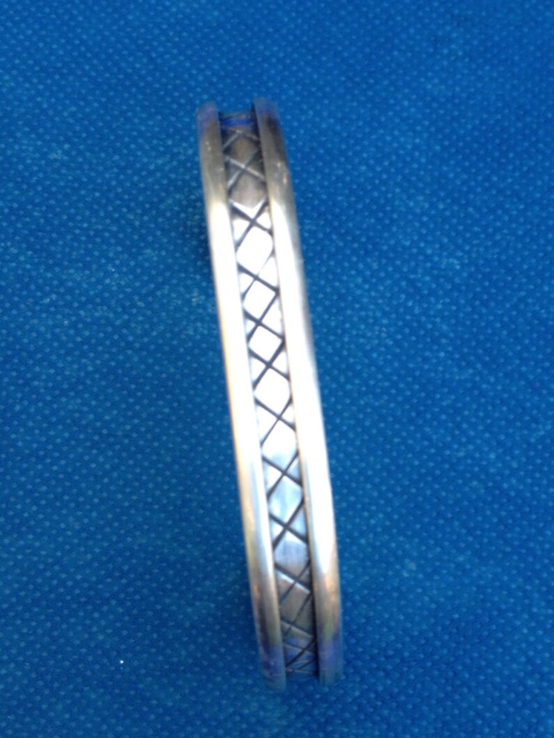 Sterling silver cuff bracelet Etsy