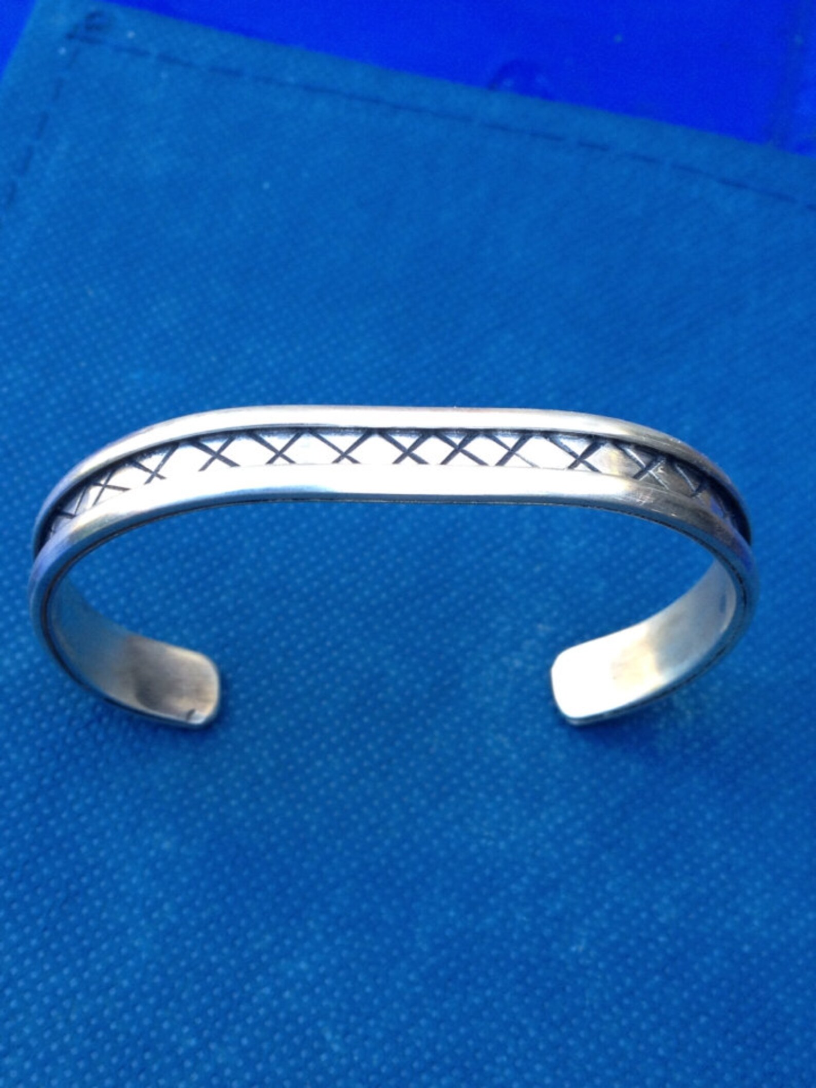 Sterling Silver Cuff Bracelet Etsy
