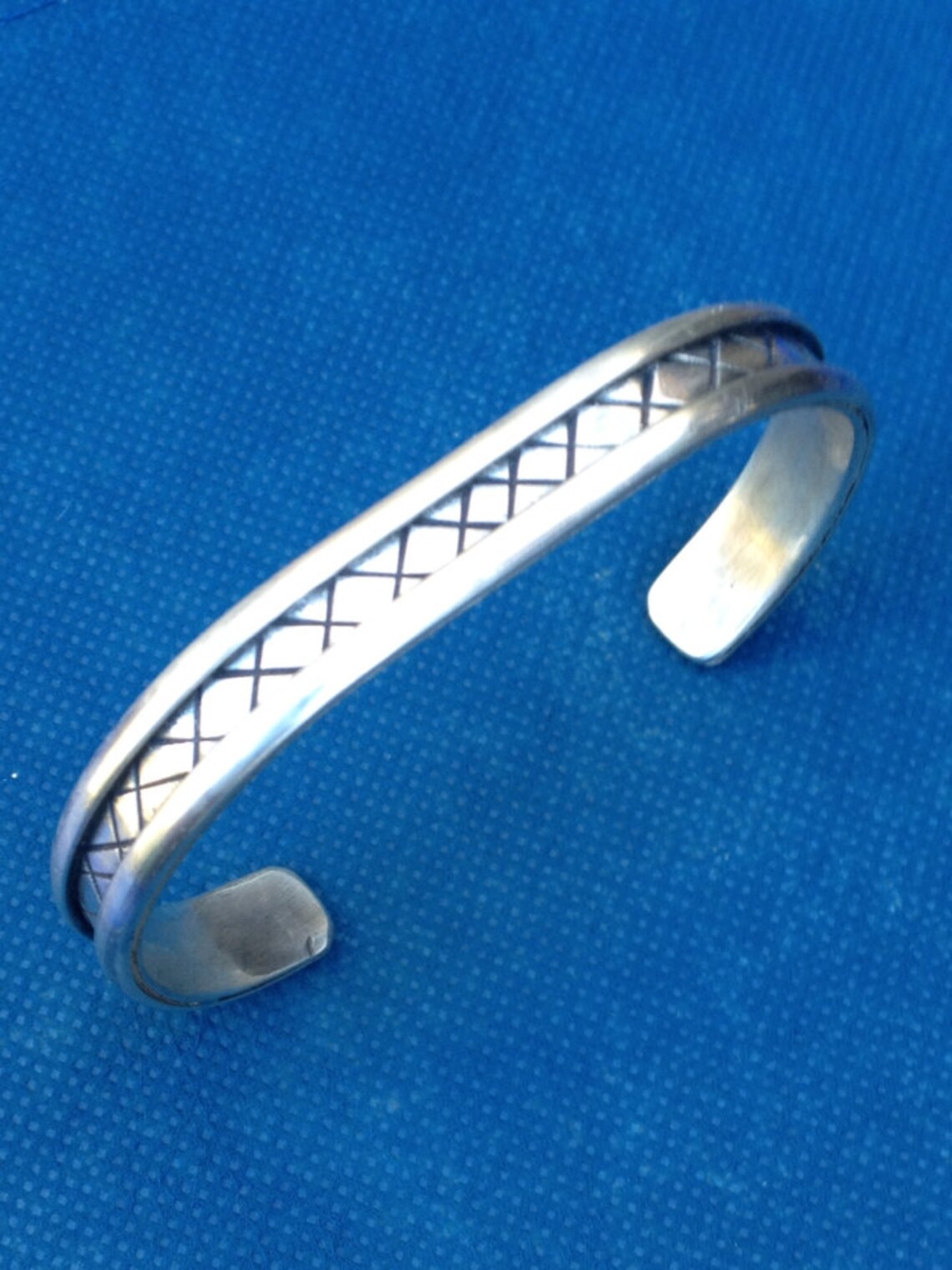 Sterling Silver Cuff Bracelet Etsy