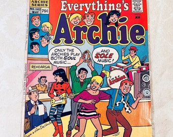 Vintage Archie Comic Book 1989 May Everything's Archie No. 142