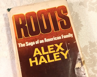Vintage Roots Book Hardback Alex Haley 1976