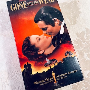 Gone With The Wind Factory Sealed New VHS Tapes Vintage